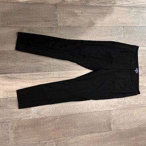 EUC NYDJ Black Ponte Seamed Ankle Pants - 8